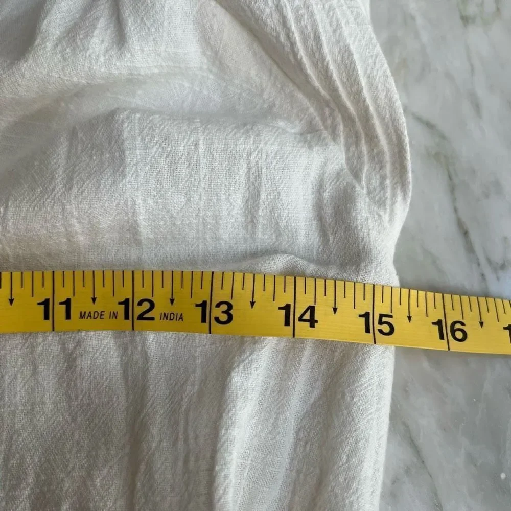Madewell Ruffle-Sleeve Wrap Mini Dress cotton size XXS NWT